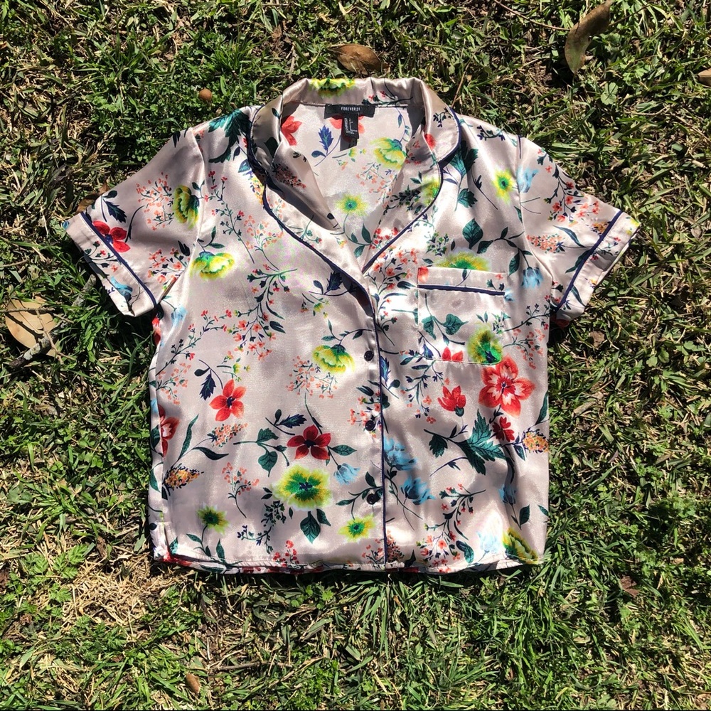 Silky blouse
